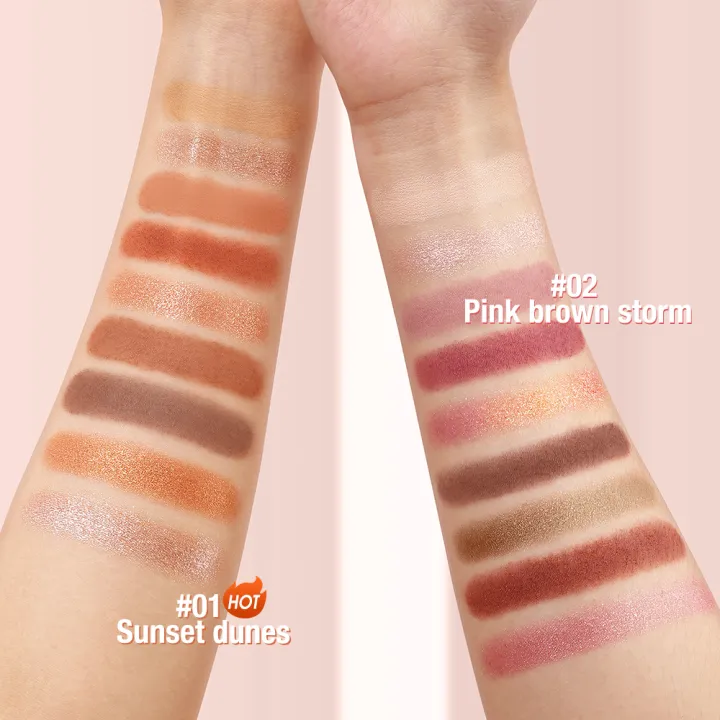 O.TWO.O%209%20Warna%20Eyeshadow%20Palette%20High%20Pigment%20Waterproof%20Long-Lasting%20Eye%20Shadow%20-%20Image%208