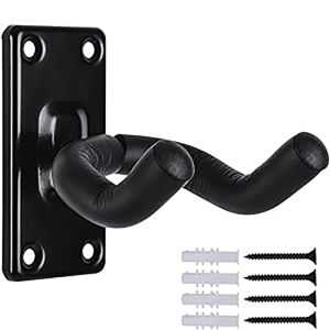 Guitar Wall Mount Guitar Hanger Wall Hook Holder Stand Wall Mount Display Bracket for Acoustic Electric Bass Guitar Ukulele