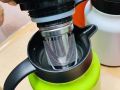 Ấm pha trà giữ nhiệt inox dung tích 1 lít có lưới lọc, bình pha trà giữ nhiệt cao cấp giữ nhiêt có tay cầm cực tiện. 