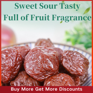 aomulei Plum Gourmet Dried Plums Yogurt [Freshly Picked Sour Plum] Honey Dried Plums