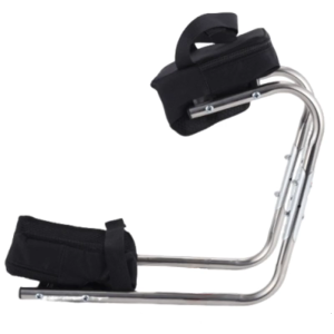 Stainless Steel Garden Kneeling Chair Kneeler Seat with Knee and Seat Pad Perfect for Planting and Weeding Tasks