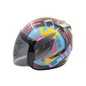 VIRTUE Helm K-Pop Idol Cewek Remaja Dewasa SNI Half Face Original Garansi Size M L XL