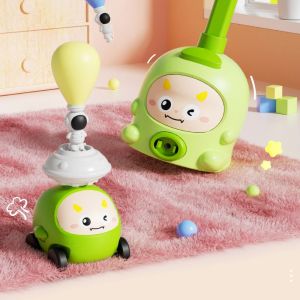 JPTD Inertial Air Power Air Power Balloon Car Children Gits Aerodynamic Flying Balloon Launcher Toys Funny Cartoon Rocket Balloon Launcher Science Toys Kids Science Experiment
