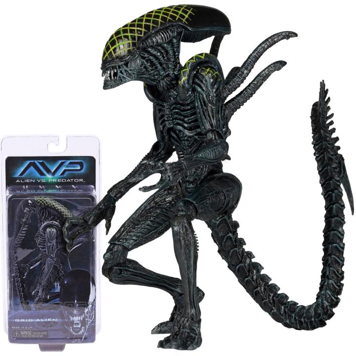 Neca Alien Vs Predator – Action Figure ALIEN Serie 7, Coda Snodabile, Collezionisti Intrattenimento - 2