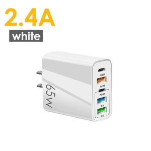 SEA JJT Sạc USB Nhiều Cổng 65W với Tính Năng Sạc Nhanh PD cho Thiết Bị Thông Minh
