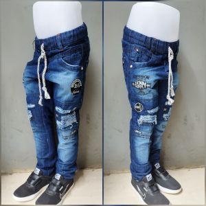 Celana panjang jeans anak laki usia 3 - 12 tahun/celana anak cowok kualitas premium bisa COD/Tampil keren & modis