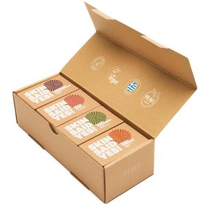Thanh xà phòng hữu cơ Skin Said Yes (Gói 8 thanh) - Xà phòng tự nhiên sản xuất tại Hy Lạp Xay ba lần Bơ hạt mỡ dưỡng ẩm dầu ô liu oải hương và gỗ đàn hương chiết xuất lô hội và dưa chuột