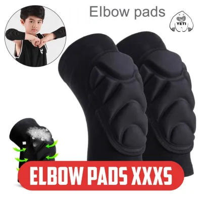 1 pair kids elbow pads knee pads with thick sponge for FootballVolleyballBasketballVolleyballskating