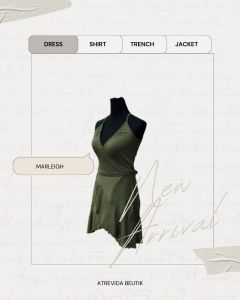 Marleigh Women’s Casual Short Sleeve V-Neck Summer Dress Flattering High Waist Lightweight Comfortable Mini Dress Chic Feminine Fashion Outfit Casual Everyday Wear Elegant Vacation Beach Travel Dress for Daily OOTD and Weekend Styling