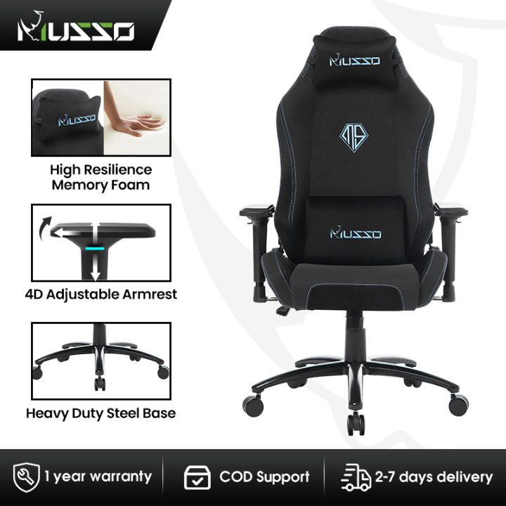 Musso spongebob series fabric gaming chair big and tall computer chair