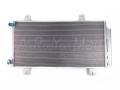 แผงแอร์ คอยล์ร้อน Honda Jazz 2014 (GK) รุ่นหัวสายตั้งฉาก ฮอนด้า แจ๊ส คอนเดนเซอร์ รังผึ้งแอร์. 