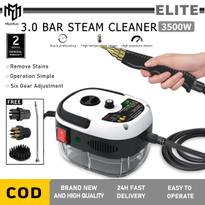 3500W multifunctional high-pressure steam cleaner handheld strong power high-pressure high-temperature clean tool Air Conditioner Kitchen cleaning Machine 3.0BAR Six gear adjustment fabric cleaning machine Lengthen the power cord and steam hose