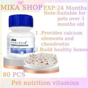 Pet Dog Supplement Cat Vitamin Dog Probiotics Beauty Hair Bulu Bone Calcium Dog Vitamin Multivitami