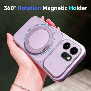 360 ° Ốp điện thoại từ tính có giá đỡ xoay tương thích với ốp điện thoại OPPO Reno 15 16 Pro MAX Reno15 Reno 16F 15F 5G KN+yzj07