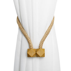 Magnetic Curtain Tiebacks High Quality Cube Design Hook Buckle Clip Home Decor Curtain Tieback