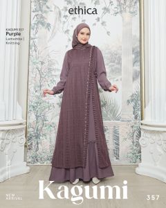ETHICA | Kagumi 357 - Gamis Dewasa Model Terbaru By Ethica