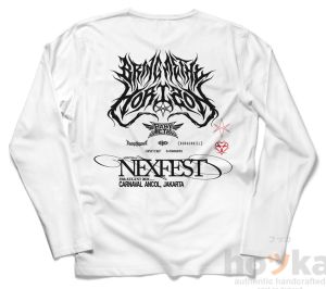 Kaos Bmth x Babymetal Bring Me The Horizon Jakarta Concert 2024 T-shirt Distro Lengan Panjang