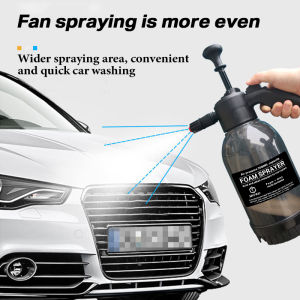 Car Wash Foam Spray Pot Car Wash Liquid Special Tools Full Set Big Mouth Spray Pot High Pressure Car Washing Machine PA Foam Pot Snowflake Fan-Shaped Quick Plug Foam Pump