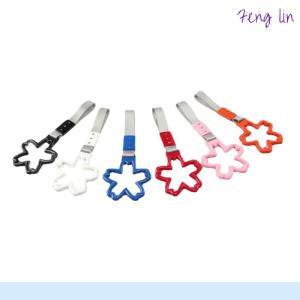 🔥🔥🔥fenglin Colorful Car Tow Strap Train Bus Handle Hand Strap Styling Drift Charm Strap Accessories