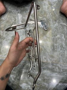 Baga inox sáng bóng xe NVX 155c đời 2017 đến 2020 đời đầu tiên full phụ kiện