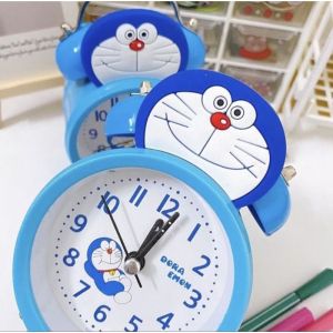 Đồng Hồ Báo Thức Hai Chuông Lớn Kim Trôi không Tiếng Ồn có Đèn