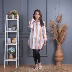 AQILA - LIDYA TUNIK /MOTIF SALUR/TUNIK KEKINIAN