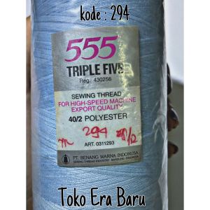 BENANG POLYESTER 555 TRIPEL FIVE UKURAN 40/2