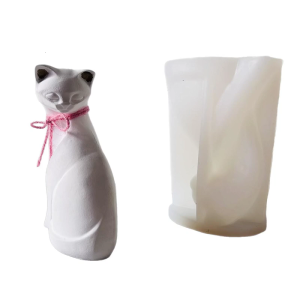 Cats Shape Silicone Molds for Soap Chocolate Candy Cake Fondant Gypsum Decoration Epoxy Resin Silicone Molds