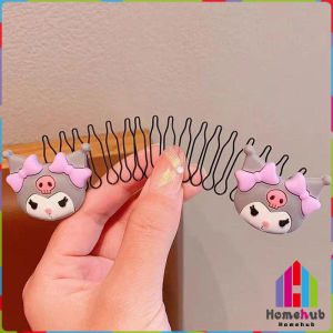 HB Childrens Hair Comb Headband For Kids girl Cartoon Ponytail Clip Children Buckle Fixing Hairpin