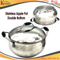 Double Circle Stainless Caldero Apple Pot Casserole16-24cm (SC-SAP). 