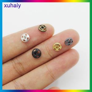 xuhaiy 24pcs MINI button BUCKLE สำหรับ DIY 1/6ตุ๊กตาเสื้อผ้าที่มองไม่เห็น Snap เย็บชิ้นส่วน