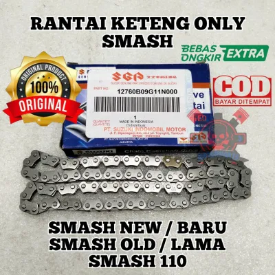 RANTAI KETENG ONLY SUZUKI SMASH BARU / NEW SMASH LAMA/OLD SMASH 110 BERKUALITAS ASLI ORIGINAL SUZUKI