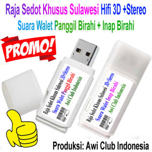 RAJA SEDOT PRODUKSI AWI CLUB INDONESIA ASLI 100% ORIGINAL GARANSI RESMI 1TAHUN 2FLASHDISK
