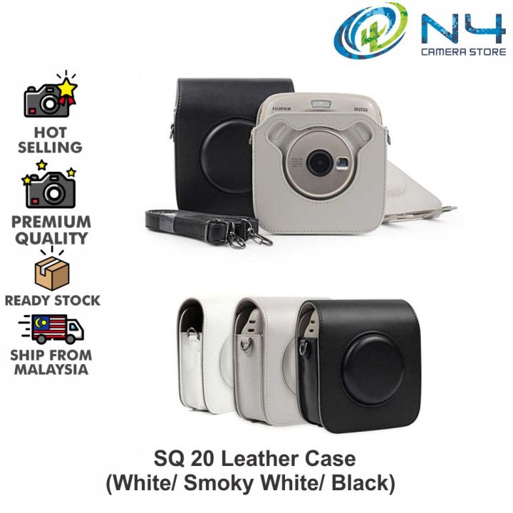 Fujifilm Instax Square SQ20 Magnetic Flip Leather Case Cover
