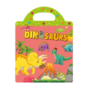 GU Buku Stiker Anak Reusable Sticker DIY Bag Style Book Sticker Puzzle Sticker Activity Book Mainan Edukasi Anak