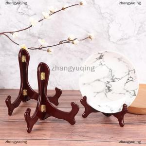 [COD] zhangyuqing Wooden Easel Wood Wedding Table Photo Card Stand Plate Display Holder Home Decor