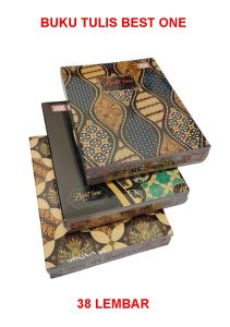 Buku Tulis Best One  38 Lembar 1 Pak isi 10 pcs Original Kertas
