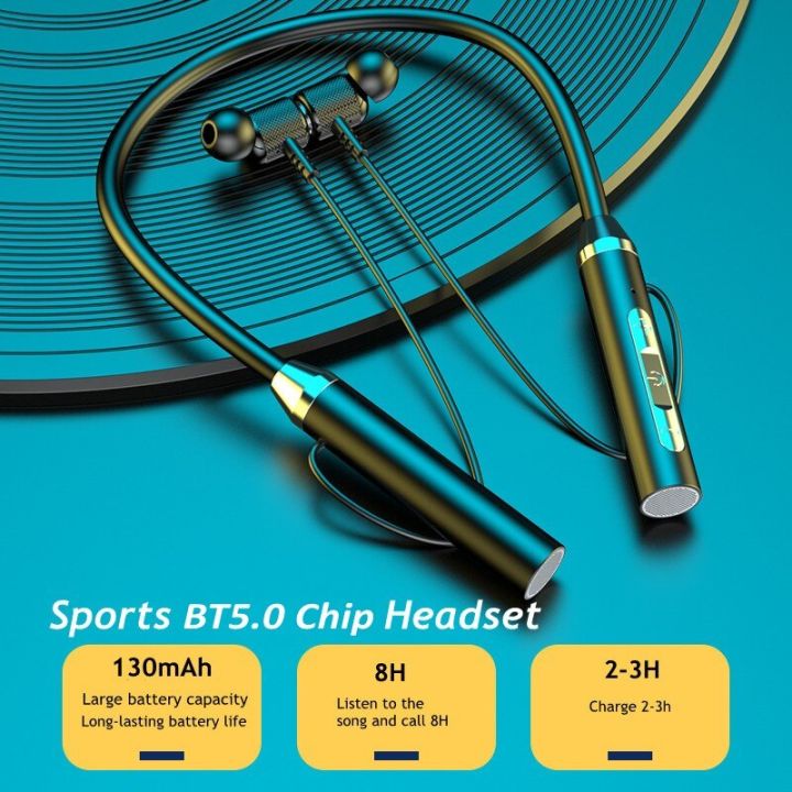 Battery best sale bluetooth earphones