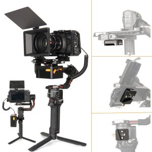 ZGCINE VR-04 Mini V mount plate for DJI Ronin Gimbal Stabilizer RS4 / RS3 / RS2