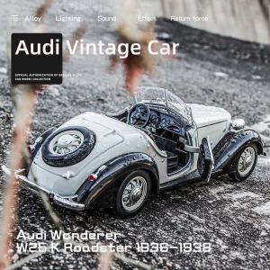 Boxed 1:32 Audi W25K Classic Cars Alloy Car Diecasts & Toy Vehicles Car Model Miniature Scale Simulatio Model Car Toys for Children