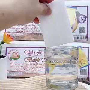Khăn vải khô đa năng 120 tờ siêu mềm baby Phú Đạt Vuadienmay