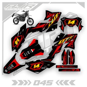 Decal Kawasaki Dtracker Full Body - Ajr.Ra.045