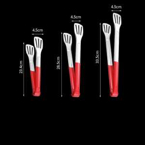 Penjepit Makanan Penjepit Gorengan Jepitan Ganggang Merah Kipas