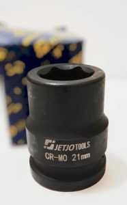 Mata sok Impact ukuran 21 mm square 3/4 merek Lakoni/jetjo