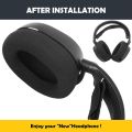 Replacement Earpads Cushion Compatible with SteelSeries Arctis 1,Arctis 3,Arctis 5,Arctis 7,Arctis 9 Gaming Headset Durable Ear Pads with Breathable Fabric Foam. 
