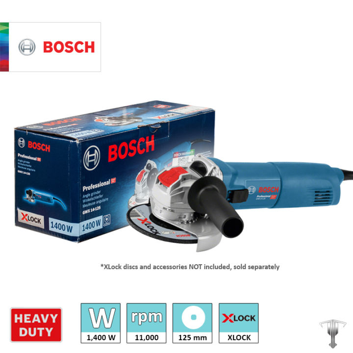 Bosch haakse slijpmachine - gws 18v-10 pc professional - protection