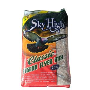 1kg Sky High Classic Pigeon Breeder Mix Flyer Mix Formula High Protein All Stages Pet Food Bird Feed