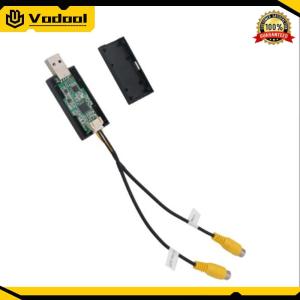 USB To CVBS Video Output Adapter 2 CVBS Output USB To RCA Cable 2W for Android Multimedia Player for Android TV Player