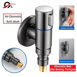 lenodi stop kran shower mandi selang mesin cuci/kran cabang kiwa tengen