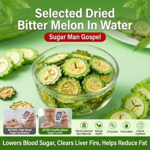 Bitter Gourd Crisps And Crispy Strips Natural Sugar-Free Healthy Snack/Afternoon Tea Family Picnic/For Adults And Diabetics